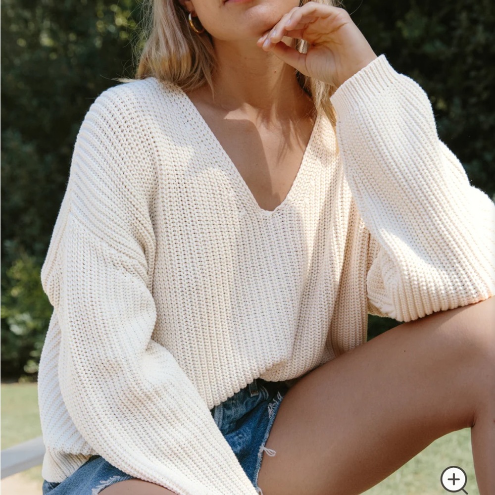 Jenni Kayne Cotton Cabin Sweater